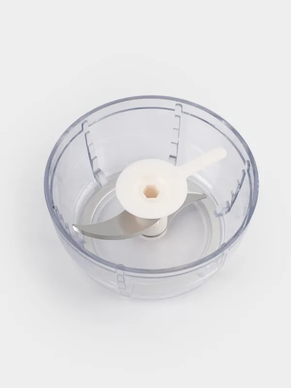 Ұсақтағыш-блендер, 12 см, механикалық, пластик / Болат, сүт, Soft kitchen, image-6