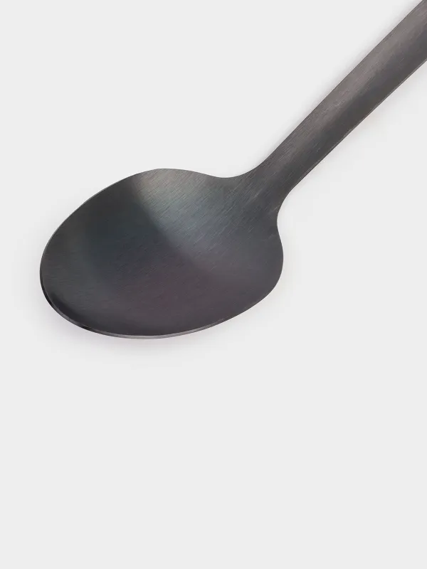 Ложка сервировочная, 34 см, сталь, темно-серая, Titanium, image-2