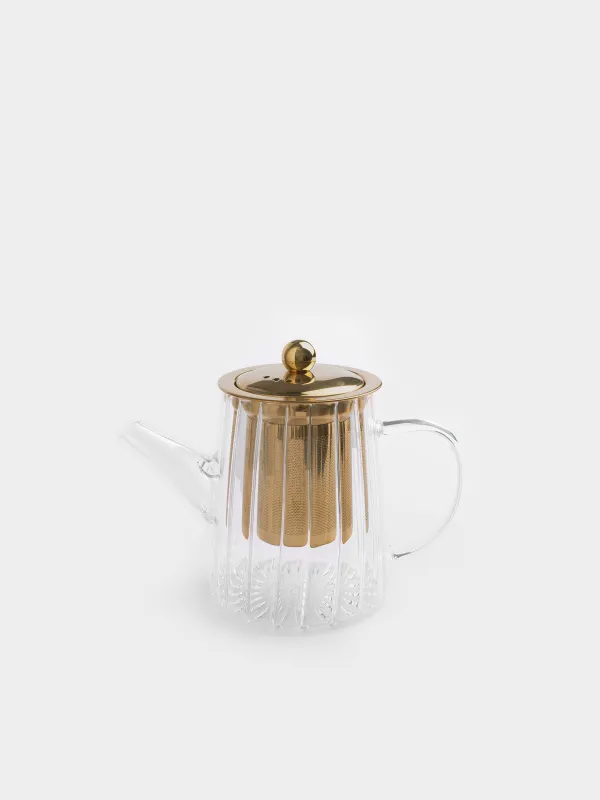 Чайник заварочный, 600 мл, Camellia gold, image-3