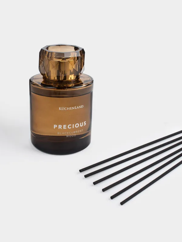 Ароматический диффузор, 120 мл, коричневый, Blackcurrent wood, Precious, image-2