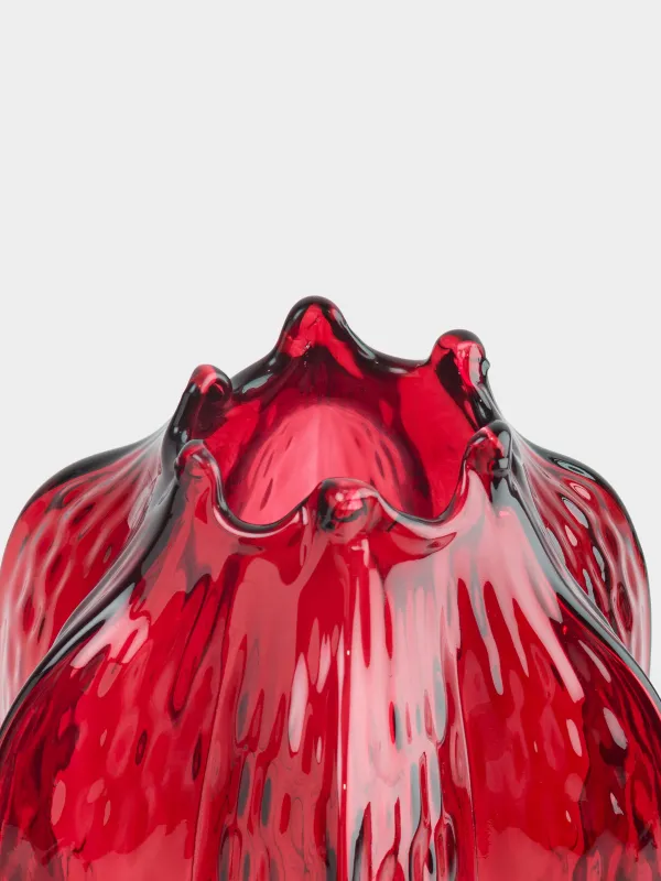 Ваза для цветов, 33 см, стекло, Ribedic, image-1