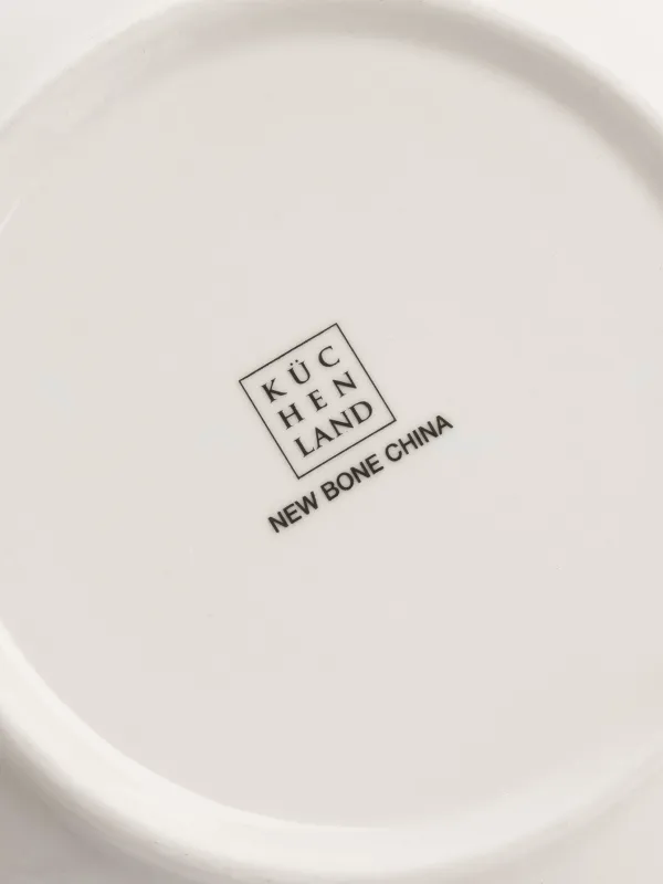 Салат ыдысы, 23х7 см, 1,45 л, фарфор N, ақ, Ескі гүлдер, La flore, image-2