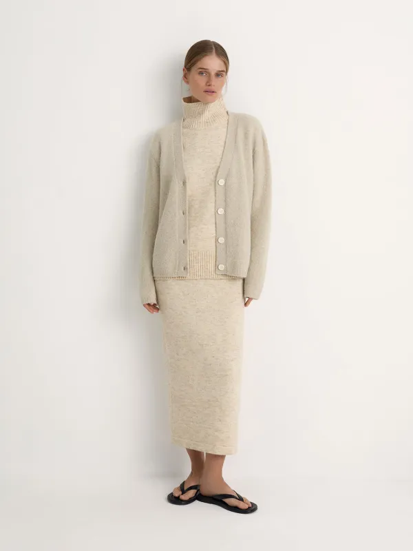 Әйелдер кардиганы, өлшемі L, полиэстер/акрил/нейлон/жүн, сарғылт-қоңыр, Lianet, image-2