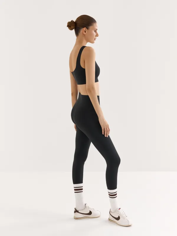 Легинсы спортивные, черные, Ligita, image-3