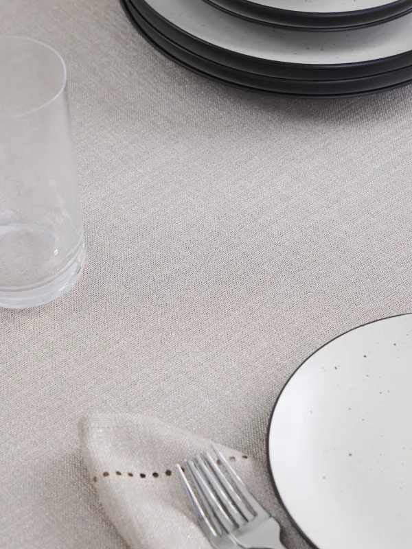 Дастархан, 170х250 см, полиэстер, сарғылт-қоңыр, Hemstitch, image-2