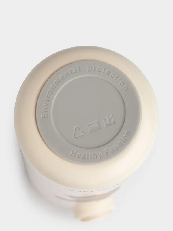 Балаларға арналған термос, 320 мл, сабаны бар, болат/пластик, сарғылт-қоңыр, Жылқы, Cute vessel, image-6