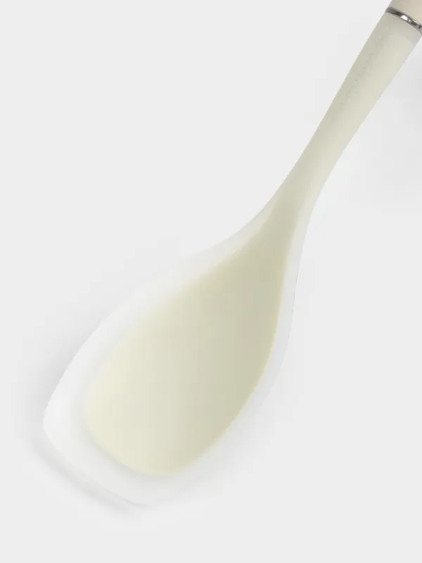 Ложка сервировочная, 33 см, силикон/нейлон, молочная, Milk kitchen, image-2