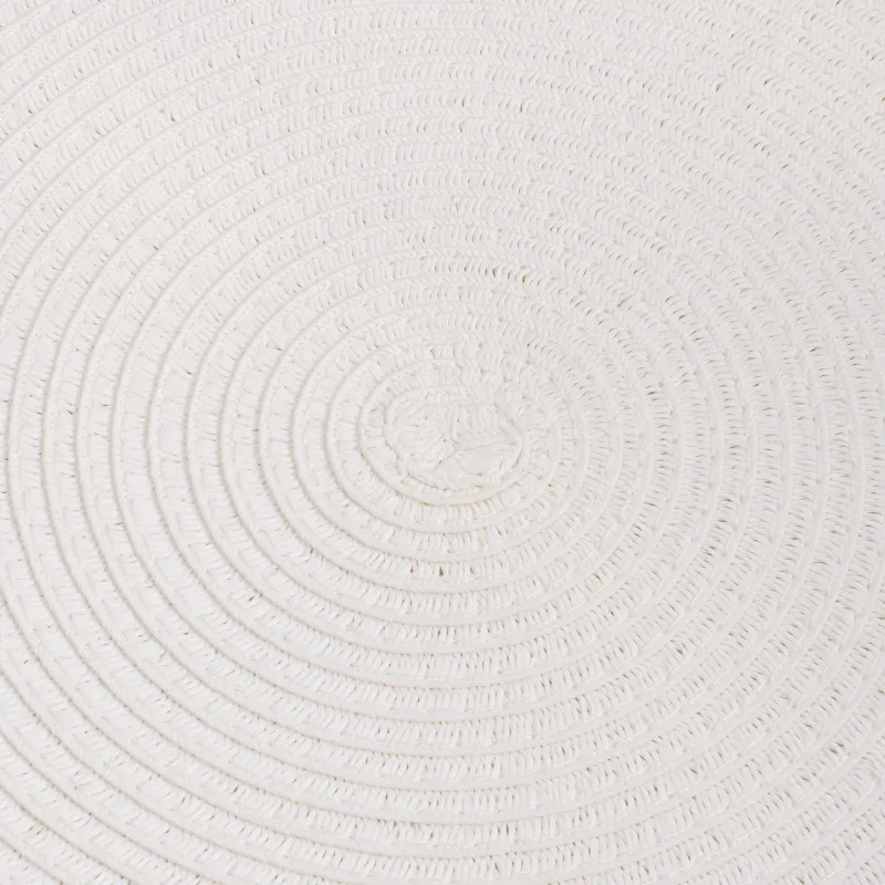 Аспаптарға арналған майлық, 38 см, целлюлоза, дөңгелек, ақ, Straw, image-2