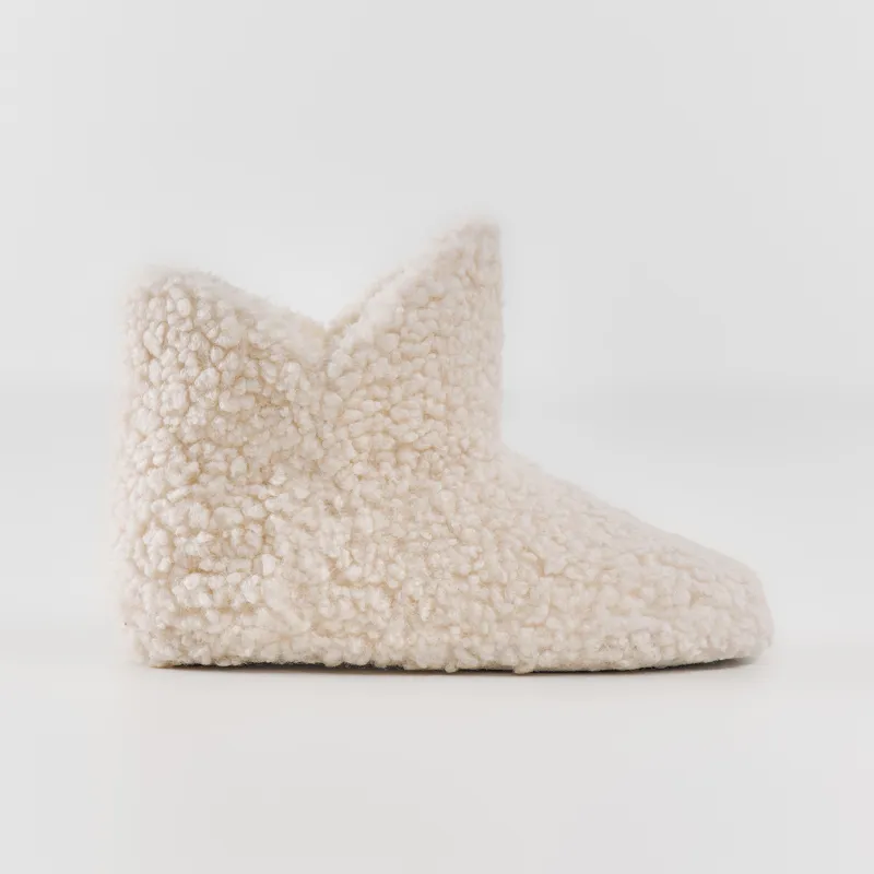 Әйелдер тәпішкелері, үйге арналған, өлшемі 36-37, ұзын, шерпа, сүт түстес, Cozy winter