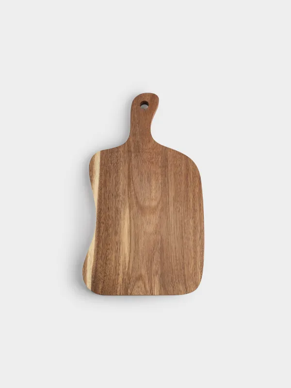 Кесу тақтасы, 32х18 см, тұтқасы бар, ағаш, Noble tree, image-4