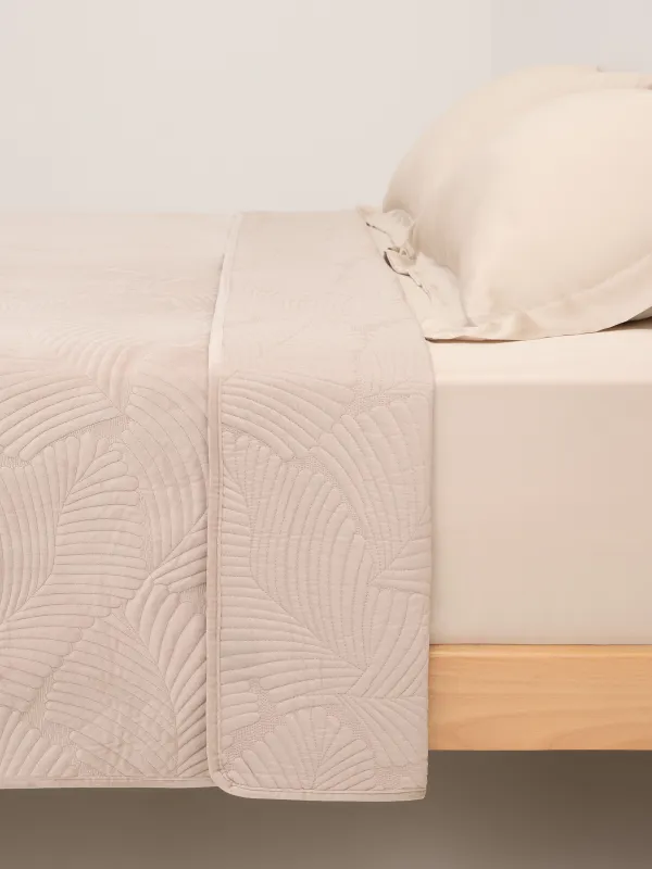 Покрывало, 220х240 см, стеганое, Пальмовый лист, Stitch velvet, image-3