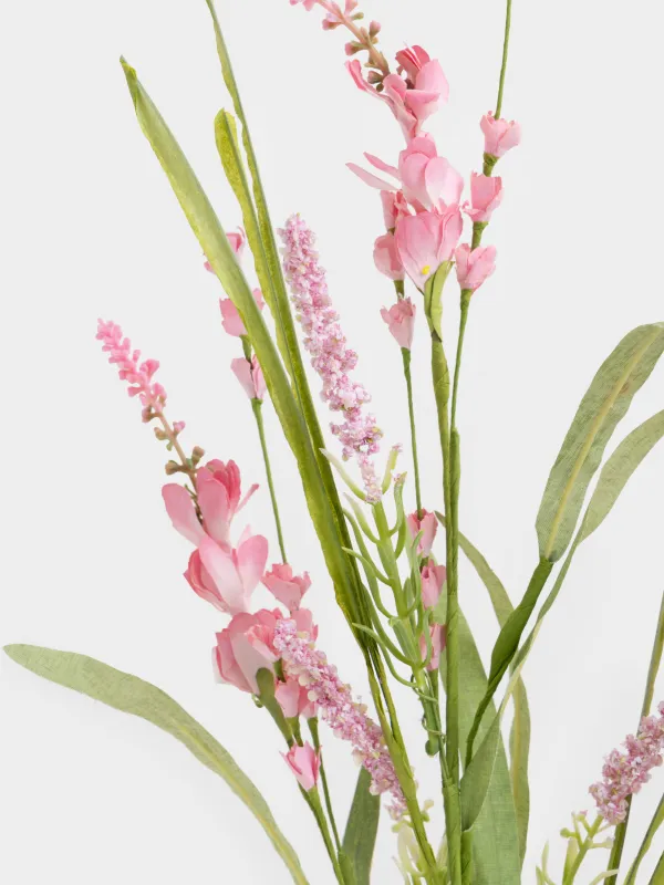 Сәндік бұтақ, 86 см, пластик/полиэстер, Қызғылт бөрібұршақ, Flower garden, image-3