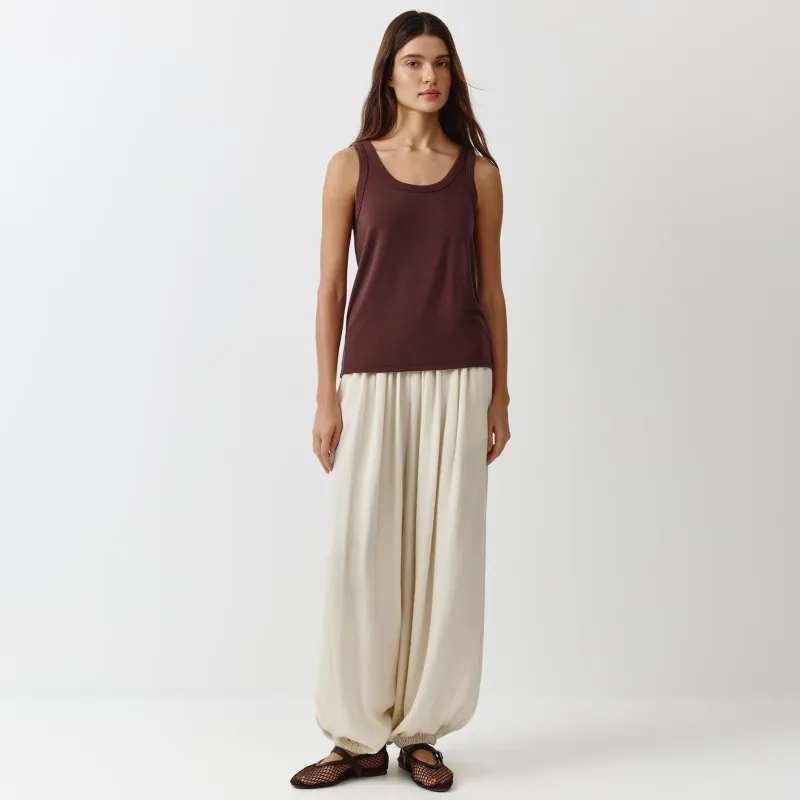 Әйелдер шалбары, өлшемі L, вискоза/нейлон, ақшыл сарғылт-қоңыр, Bernardita