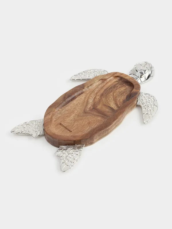 Блюдо декоративное, 13х22 см, Черепаха, Noble tree, image-1