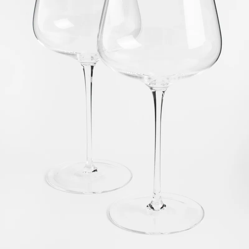 Бокал для красного вина, 650 мл, 2 шт, кристальное стекло, Ferentino, image-2