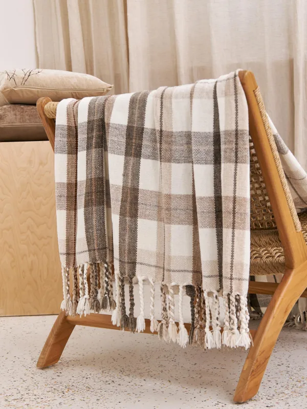 Жамылғы, 130х170 см, шашағы бар, шенилл, сарғылт-қоңыр-қоңыр, Тор, Hazel, image-4