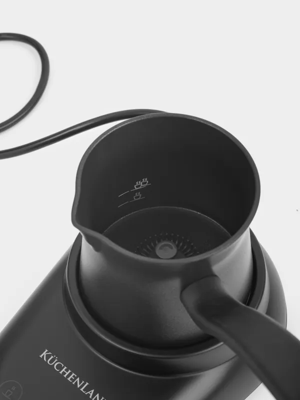 Турка электрическая, 120 мл, с покрытием, с функцией вспенивания молока, алюминий, Forward, image-2