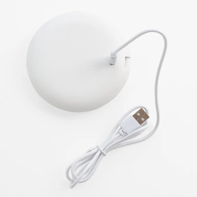 Қалта айнасы, 10 см, екі жақты, жарықтандырылған, пластик, ақ, Vesta, image-3