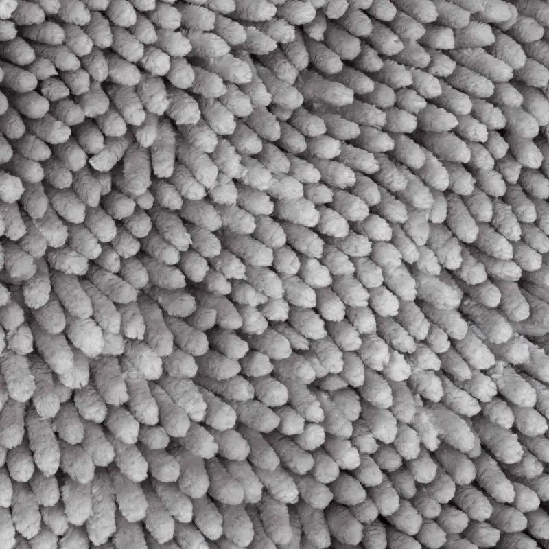 Кілемше, 65х100 см, сырғанауға қарсы, полиэстер, қоңыр, Fluff, image-3