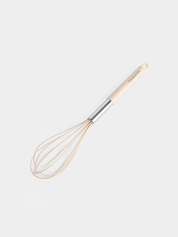 Бұлғауыш, 34 см, силикон / болат, сұр-сарғылт қоңыр, Metallic, image-1