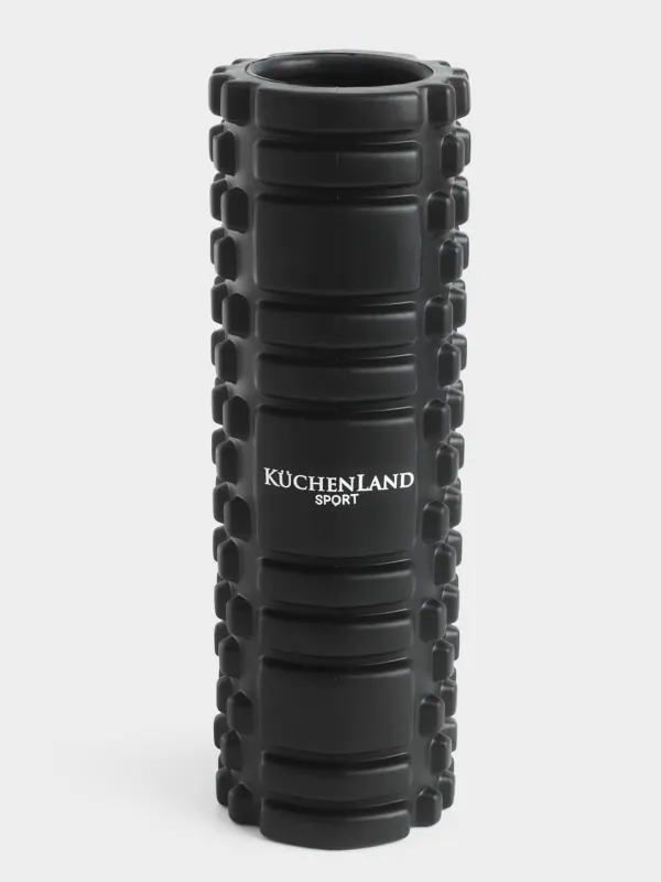 Массаж ролигі, 30 см, йога және фитнес, ЭВА, сарғылт-қоңыр, спорт, image-0