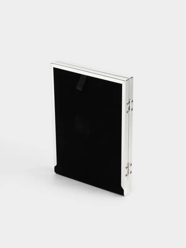 Фото жиектеме, 13х18 см, 2 фото, металл/шыны, күміс түстес, Fantastic, image-4