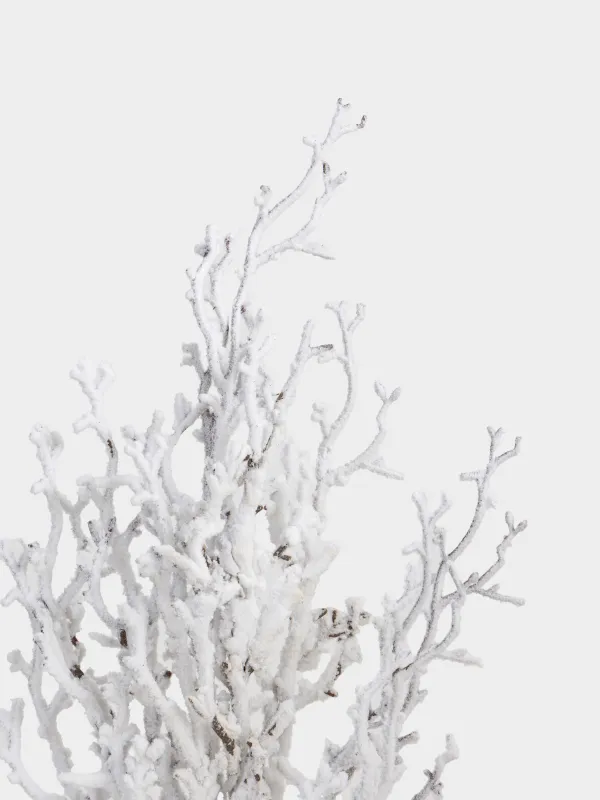 Сәндік бұтақ, 60 см, пластик, Мұздатылған бұтақтар, Snowy decor, image-2