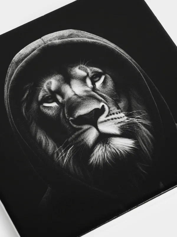 Подставка под кружку, Лев, Brutal style, image-2