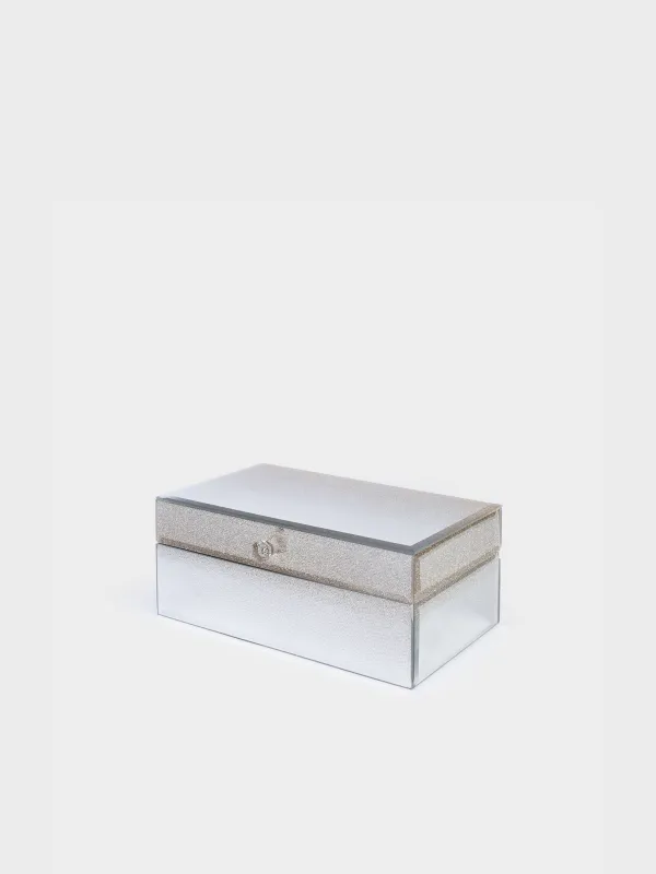 Зергерлік қорап, 21х13 см, шыны, алтын градиент, Actress, image-0