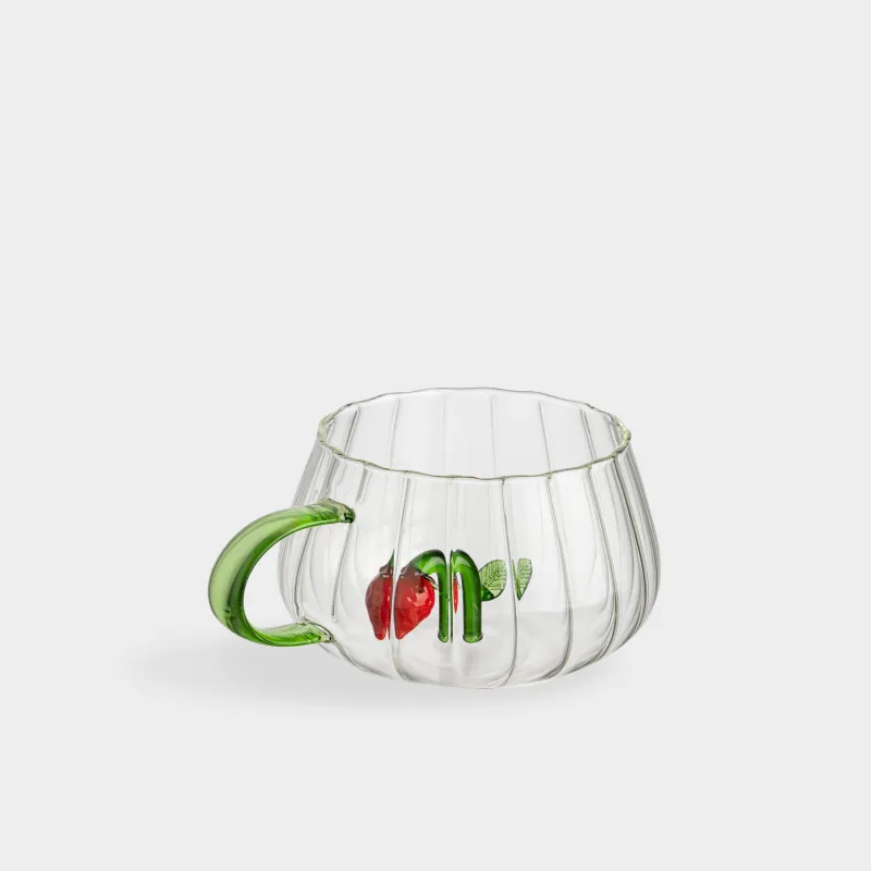 Кружка, 400 мл, Клубника, Camellia decor, image-2