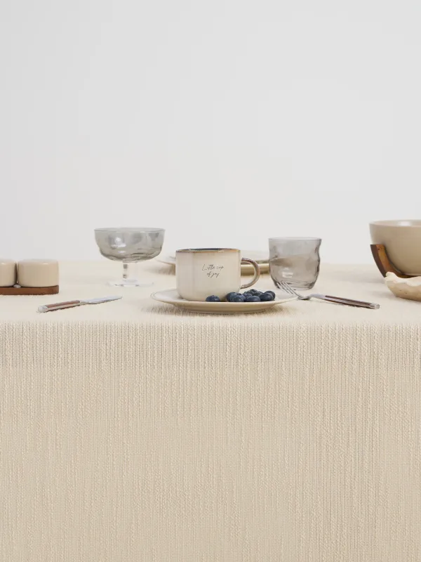 Скатерть, 160х160 см, из хлопока, Рогожка, Gunny lurex, image-2