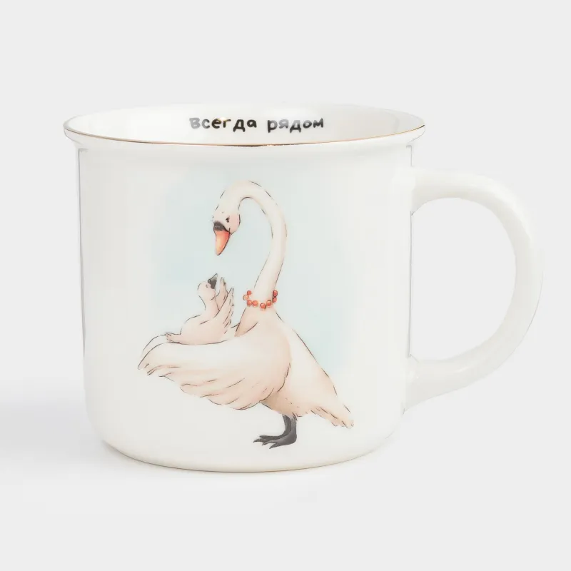 Саптыаяқ, балаларға арналған, 360 мл, фарфор N, ақ, Дизайн, Ideas