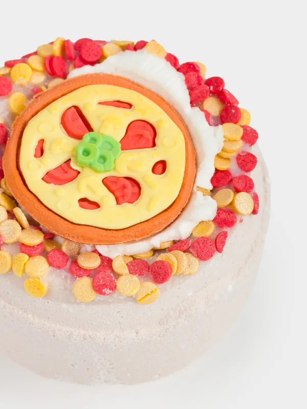 Бомбочка для ванны, с игрушкой, Крем-брюле, Food spa, image-4