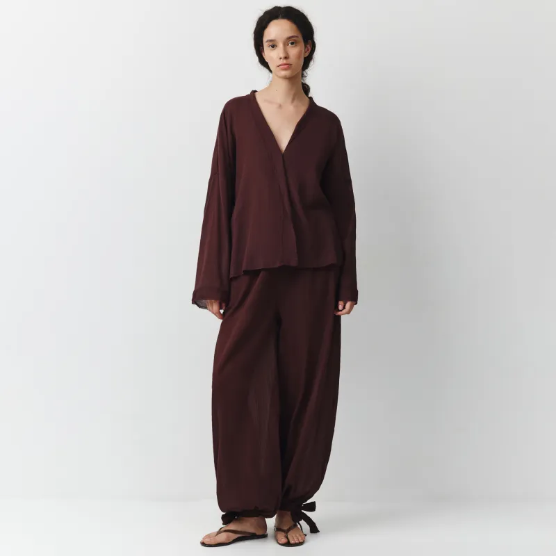 Әйелдер шалбары, өлшемі L, муслин К, қоңыр, Fermina