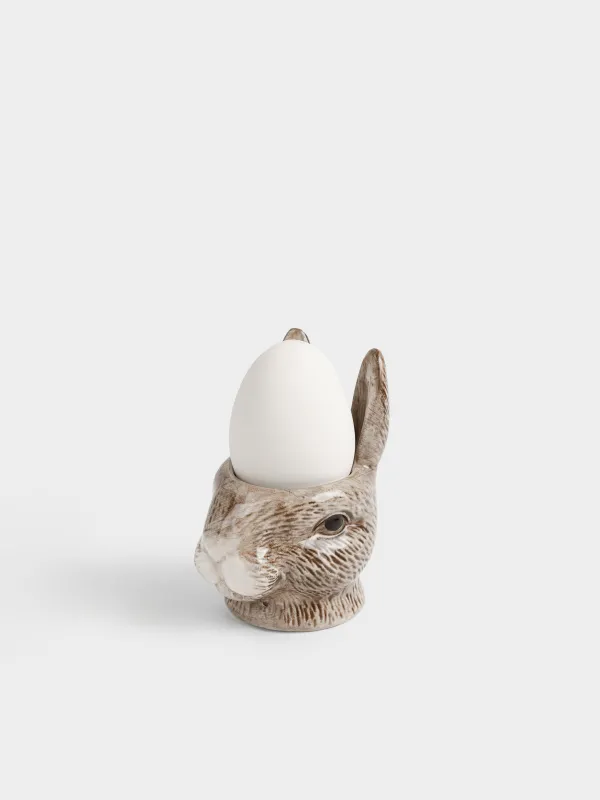 Жұмыртқа тұғыры, 11 см, керамика, қоңыр, Қоян, Easter lace, image-4