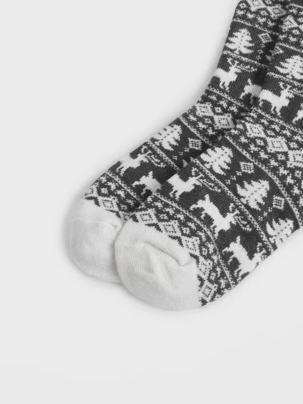 Әйелдер шұлықтары, өлшемі 36-38, полиэстер/акрил, сүт түстес, Қысқы өрнек, Neddy, image-3