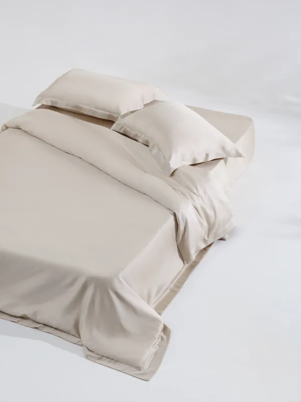 КПБ еуро, құлақтары бар, тенсель 300 ТС, сарғылт-қоңыр, Tencel, image-2