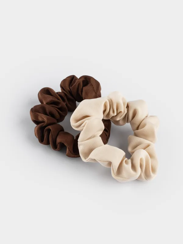 Шаш резеңкесі, 5 см, 2 дана, балаларға арналған, сәтен, түс, Silk, image-0