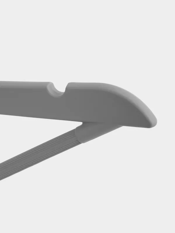 Ілгіш-иықтар, 44 см, 4 дана, пластикалық жабыны бар, сұр, Fun house, image-4