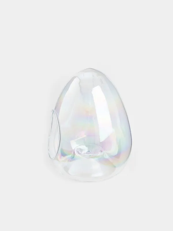 Конфетница, 17х23 см, стекло, перламутр, Яйцо, Clear polar, image-3