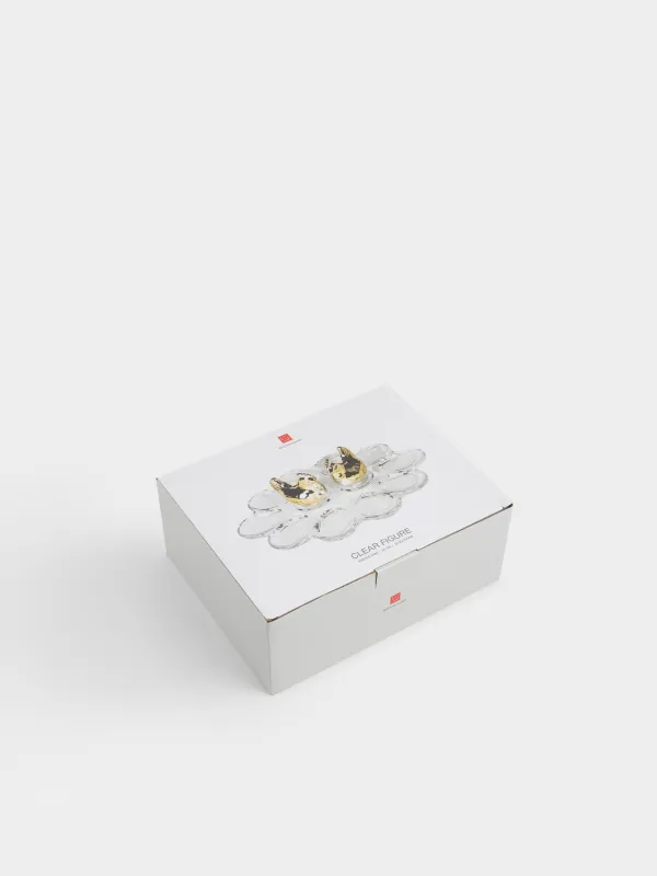 Блюдо пасхальное, 26 см, Золотистые курицы, Clear figure, image-5