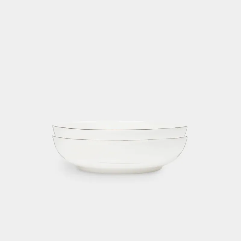 Сорпа тәрелкесі, 20 см, 800 мл, 2 дана, фарфор F, Antarctica