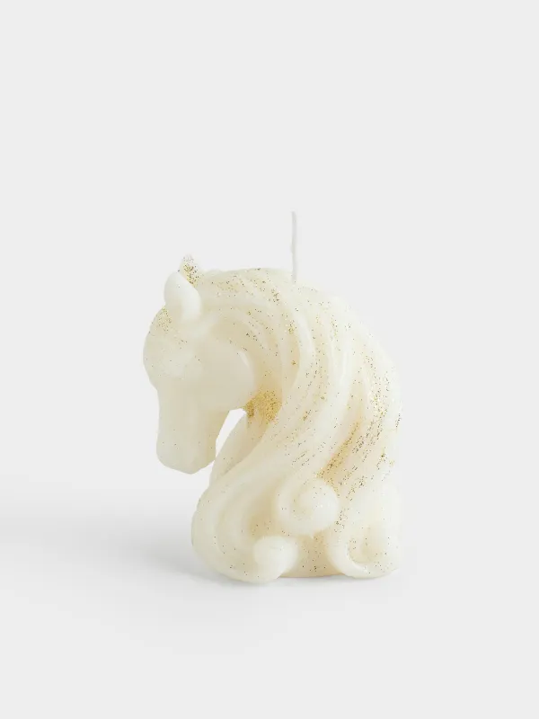 Шам, 7x10 см, жылтырақтары бар, шампан, Жылқы, Horse gold, image-0