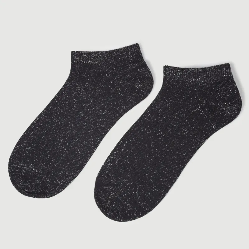 Әйелдер шұлықтары, ө. 36-38, мақта/полиэстер, қара, Glint