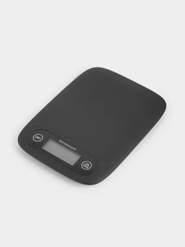 Ас үй таразылары, 22х16 см, электронды, аспалы, пластик/резеңке қара, Libra, image-1