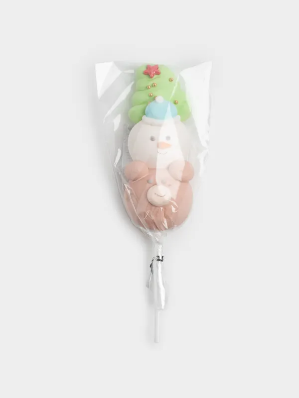 Маршмеллоу, 17 гр, таяқшада, микс, Ваниль, Шырша/аққала/аю, Sweet life, image-4