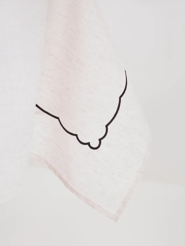 Дастархан, 160х160 см, полиэстер/зығыр, сарғылт-қоңыр, Винтаж, Melange outline, image-5