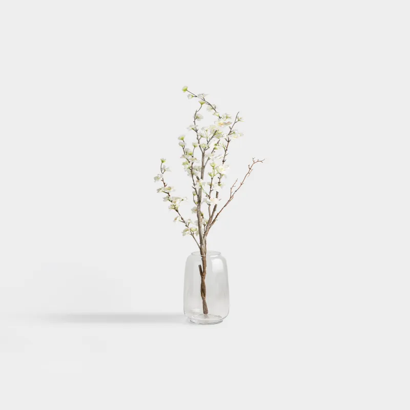 Ваза для цветов, 27 см, стекло, Flask, image-3