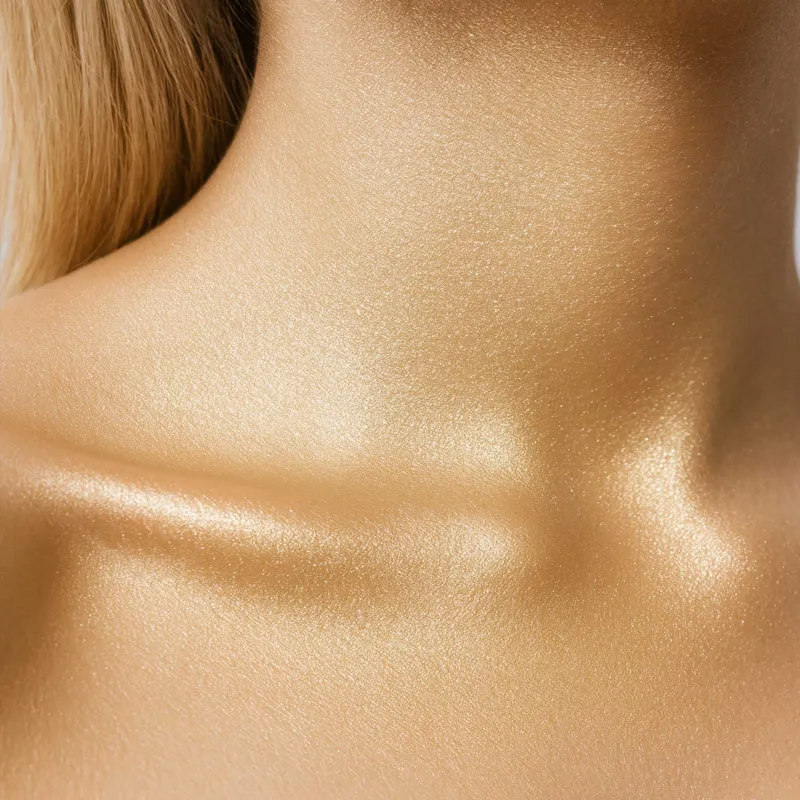 Крем-шиммер для тела, 200 мл, с дозатором, увлажняющий, Бронзовая вуаль, Therapy, image-3