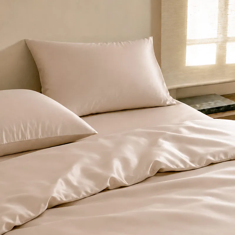 Жастық тысы, 50х70 см, 2 дана, сәтен 300 ТС, құм, Satin